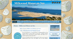 Desktop Screenshot of milkwoodmanor.co.za